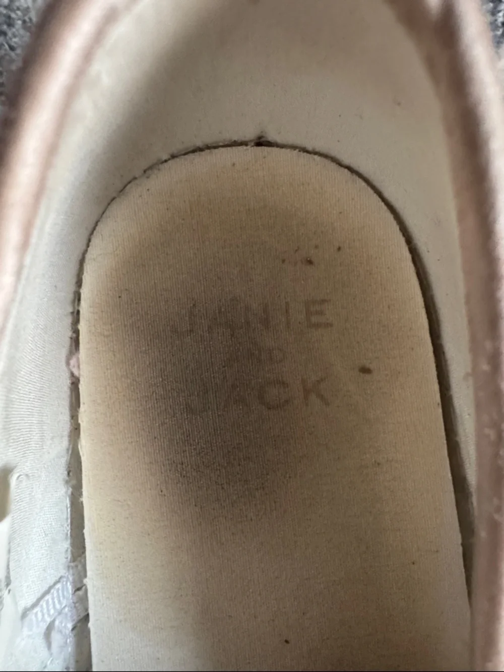 Janie & Jack Girls Sparkle Bow Slip-On Shoes